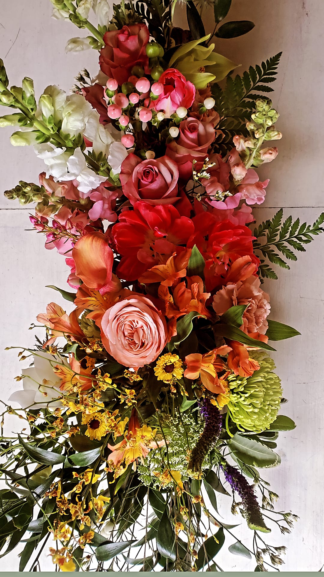 Bless & Bloom floral detail