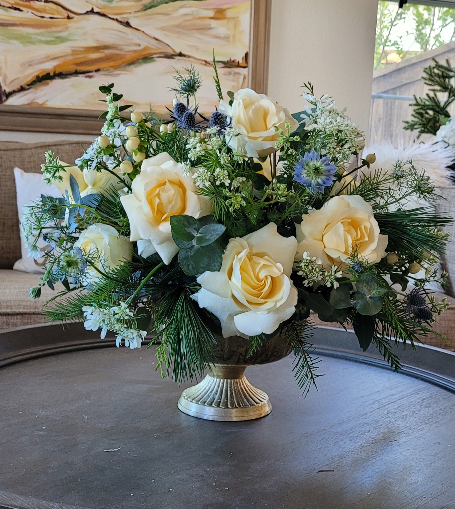 Bless & Bloom floral detail