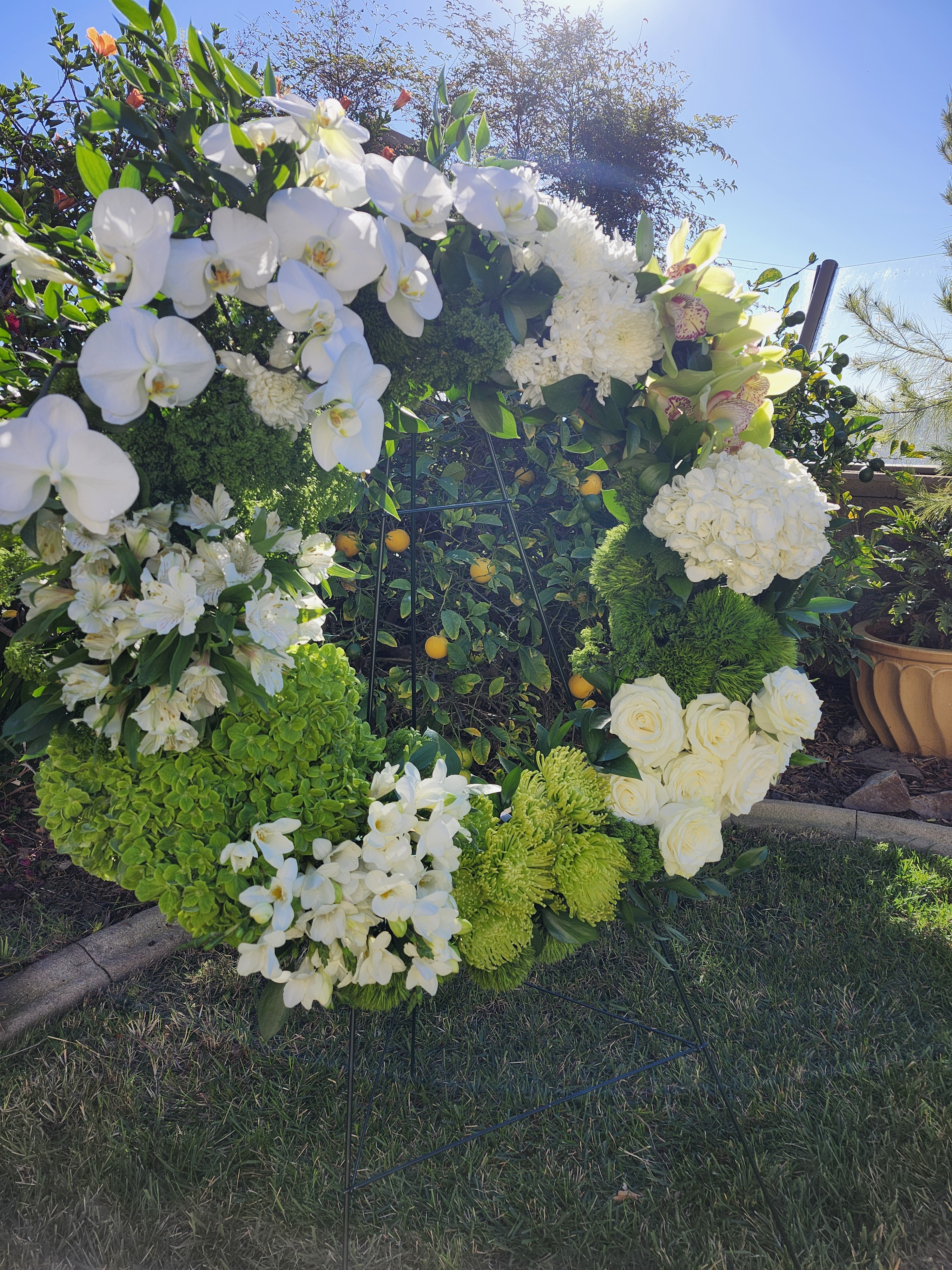 Bless & Bloom floral detail