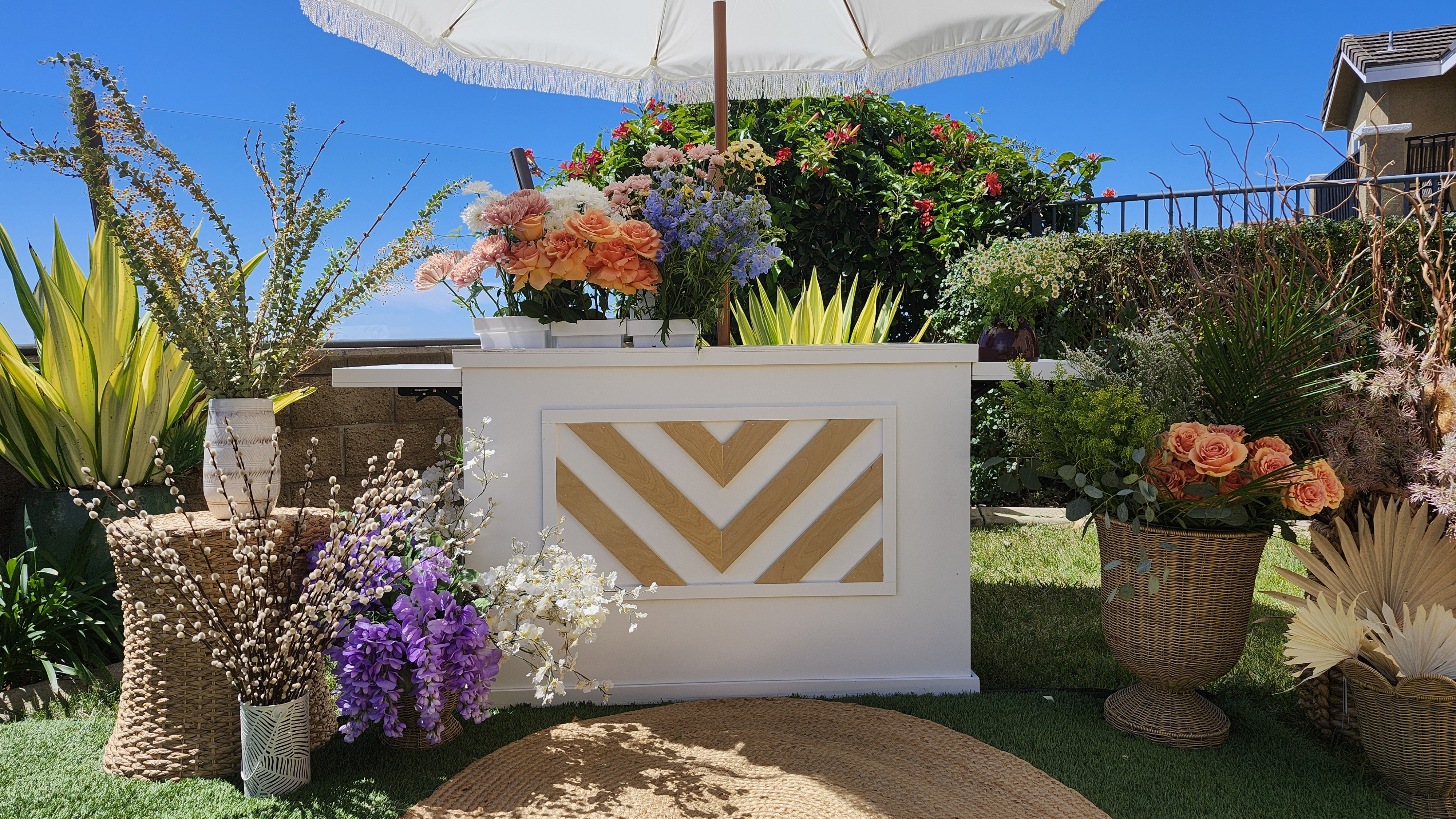 Bless & Bloom floral detail